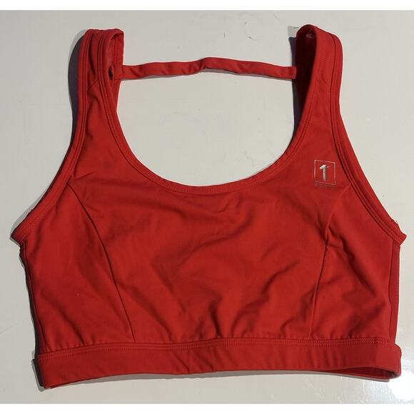 1st Phorm Black Sports Bra - Size Small Red Workout Gym Wear Athletic Women’s - Picture 1 of 6